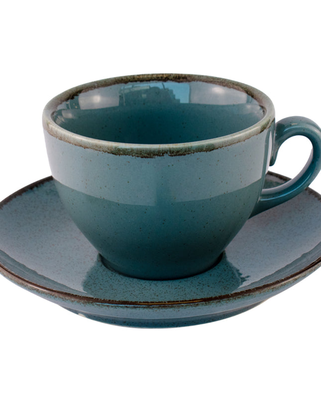 TERNO DE CAFE 220 ML AZUL