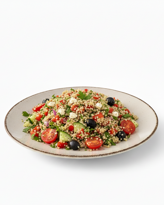 PLATO ENSALADA 21 CMS BEIGE