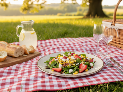 PLATO ENSALADA 21 CMS BEIGE