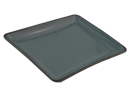 PLATO RECTANGULAR 18 X 13 CMS PEARL AZUL