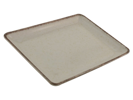 PLATO RECTANGULAR 18 X 13 CMS PEARL AZUL