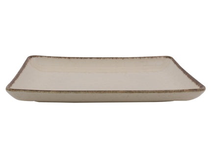 PLATO RECTANGULAR 23 X 17 CMS PEARL AZUL