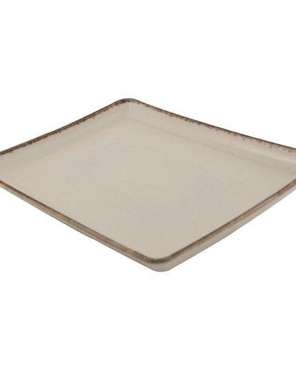 PLATO RECTANGULAR 23 X 17 CMS PEARL AZUL