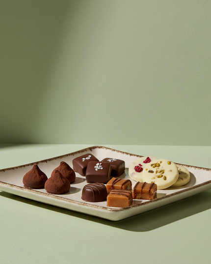 PLATO RECTANGULAR 23 X 17 CMS PEARL AZUL