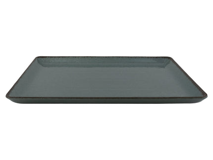 PLATO SERVICIO RECTANGULAR 30 X 22 PAERL AZUL