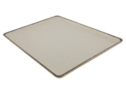 PLATO SERVICIO RECTANGULAR 30 X 22 PAERL AZUL