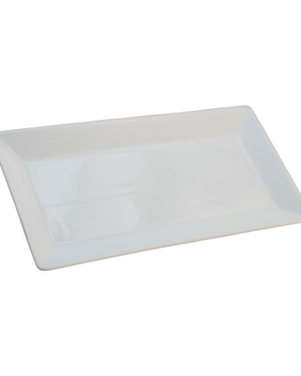 PLATON RECTANGULAR 24 CMS BLANCO PERGE