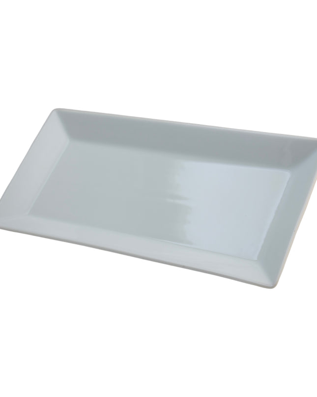PLATON RECTANGULAR 24 CMS BLANCO PERGE