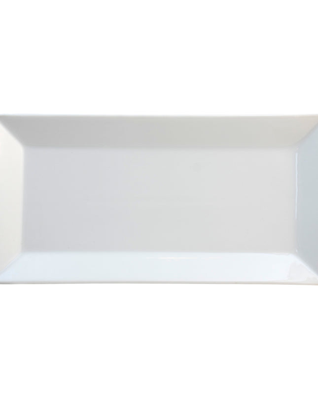 PLATON RECTANGULAR 24 CMS BLANCO PERGE