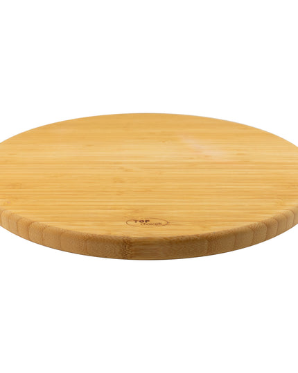 CHAROLA DE BAMBU GIRATORIA 35 X 1.9 CMS
