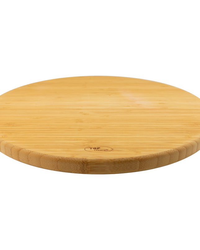 CHAROLA DE BAMBU GIRATORIA 35 X 1.9 CMS