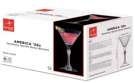 JUEGO DE 6 COPA MARTINI AMERICA