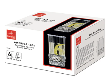 JGO DE 6 VASOS TEQUILEROS AMERICA