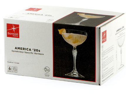 JGO DE 6 COPAS COCKTAIL AMERICA