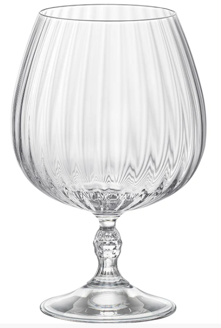 JGO DE 6 COPAS COGÑAC AMERICA