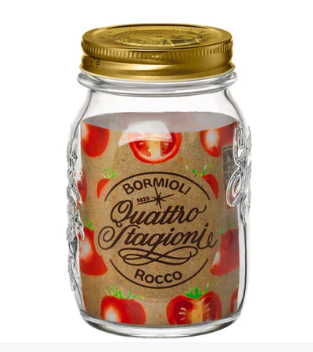 FRASCO CON TAPA QUATTRO STAGIONI 500 ML