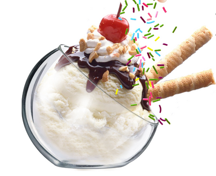 TAZON PARA HELADO 12 CMS VERSAILLES