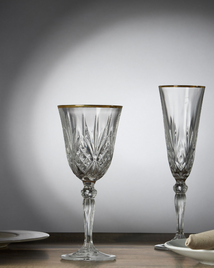 COPA DE AGUA 270 ML MELODIA FILO ORO