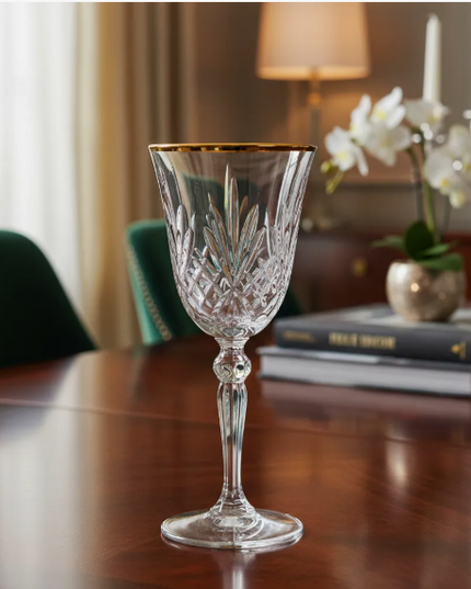 COPA DE AGUA 270 ML MELODIA FILO ORO