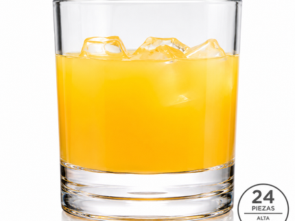 Set de 24 Vasos Old Fashioned de Acrílico Premium Ambient Profesional 355 ml
