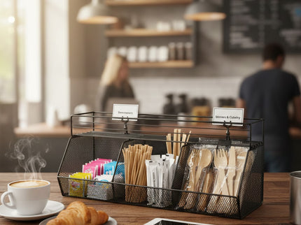 ORGANIZADOR DE COCINA CON 3 DIVISIONES